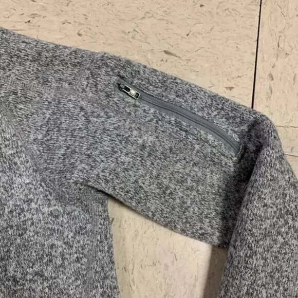 PATAGONIA Better Sweater 1/4 Zip Fleece Pullover 25617‎ Heather Gray - Picture 3 of 6